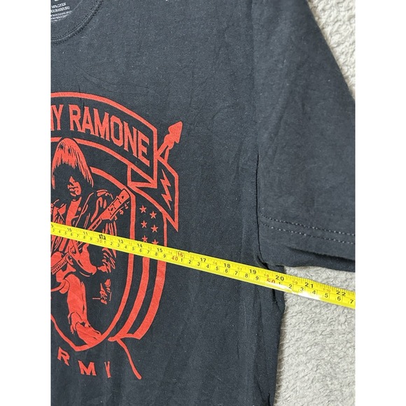 Ramones Punk Band Shirt "Johnny Ramone Army" Grunge Punk Rock Guitar - Picture 4 of 7
